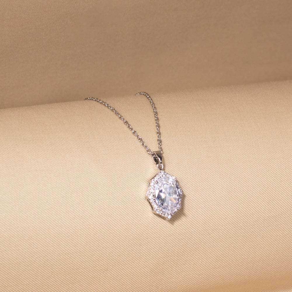 Ice Queen Halo Pendant Set - Minima Collection