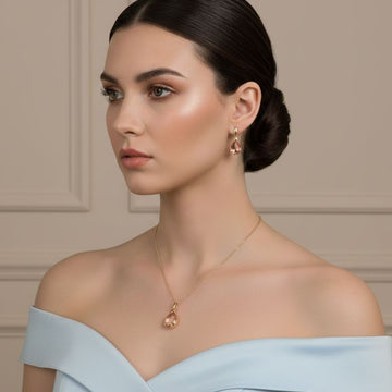 Janice Pendant Set-Honey-Minima Collection