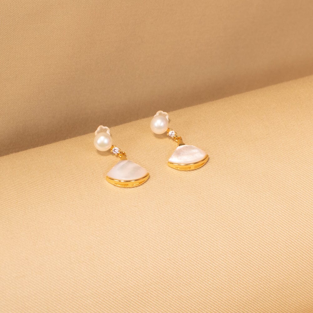 Kylie Earrings - Freshwater Pearl Collection
