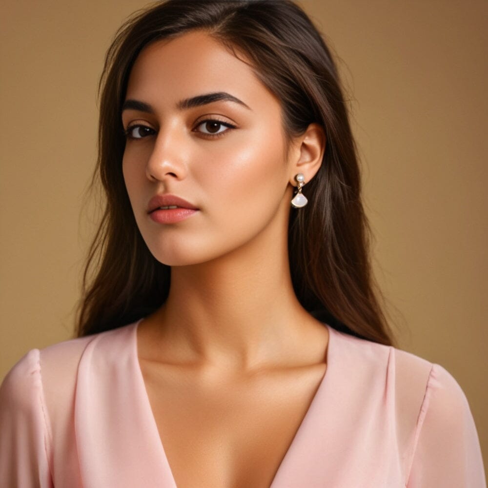 Kylie Earrings - Freshwater Pearl Collection