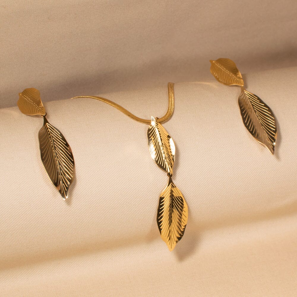 Leaf Legacy Pendant Set - Nature Collection