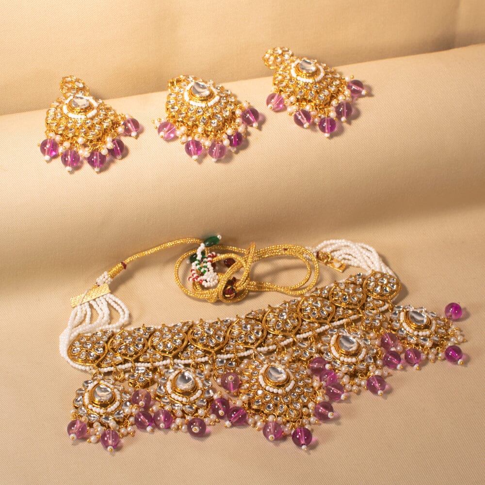 Leela Necklace Set - Pratha Collection