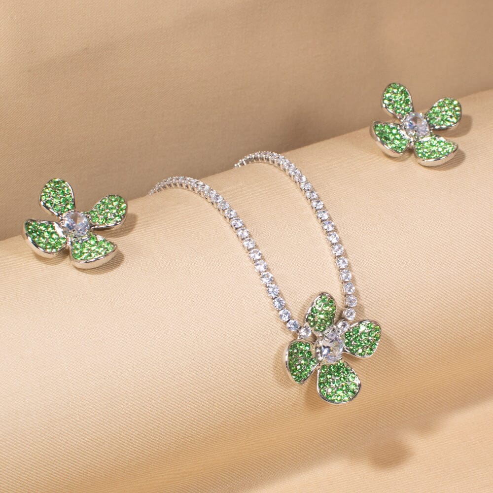 Liana Necklace Set-Glitterati Collection