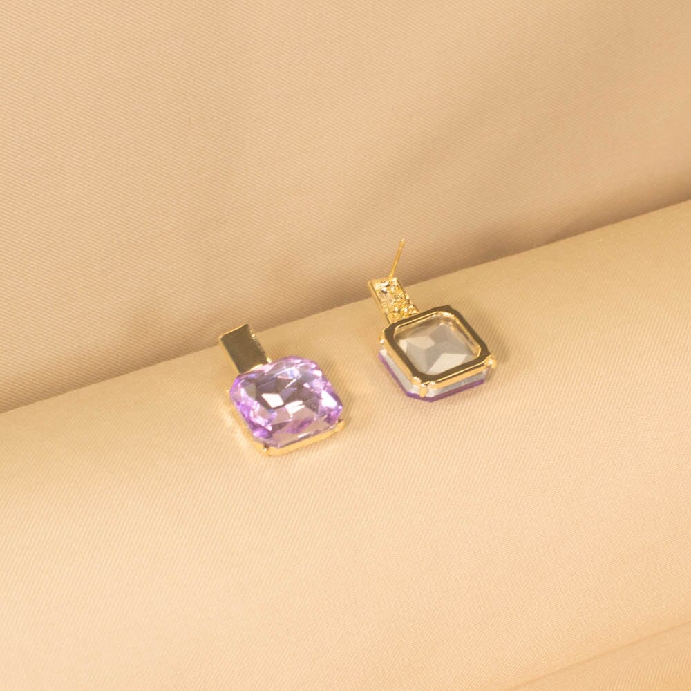 Lilac Dew Earrings- Glitterati Collection