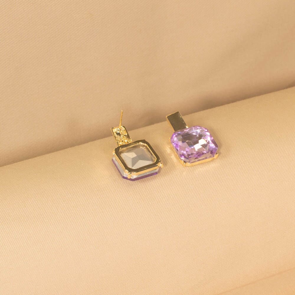 Lilac Dew Earrings- Glitterati Collection