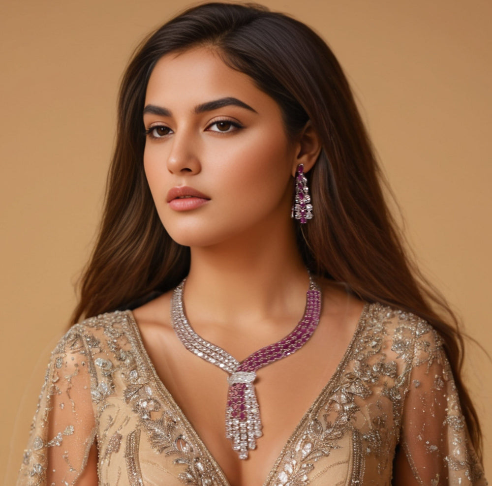 Limelight Statement Necklace Set