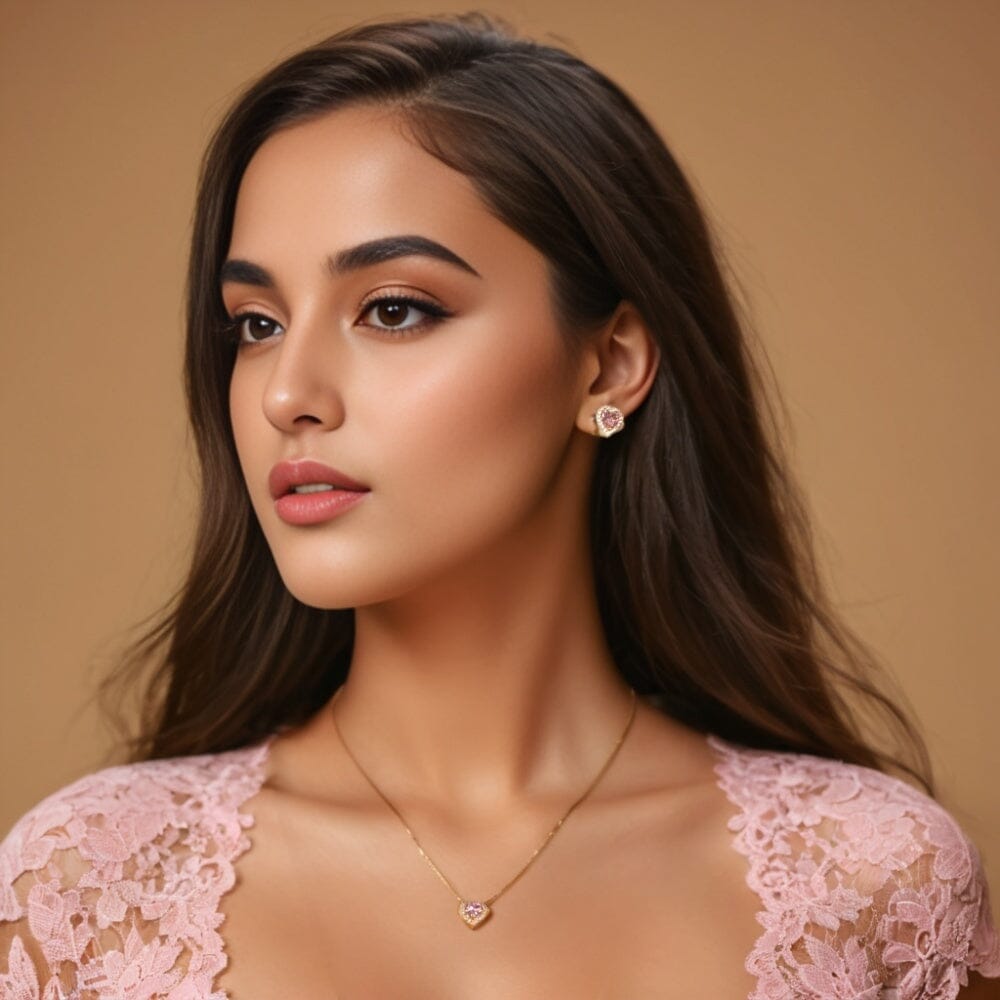 Little Hearts Pendant Set - Minima Collection