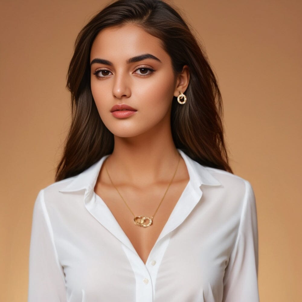 Looped Grace Pendant Set - Minima Collection