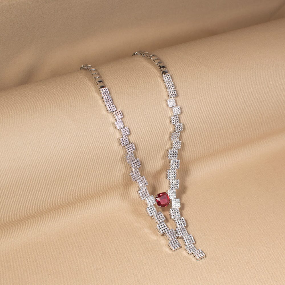 Louisa Necklace Set - Edgy Collection
