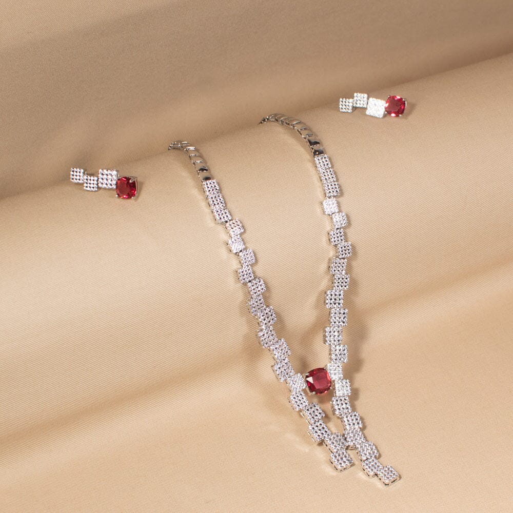 Louisa Necklace Set - Edgy Collection