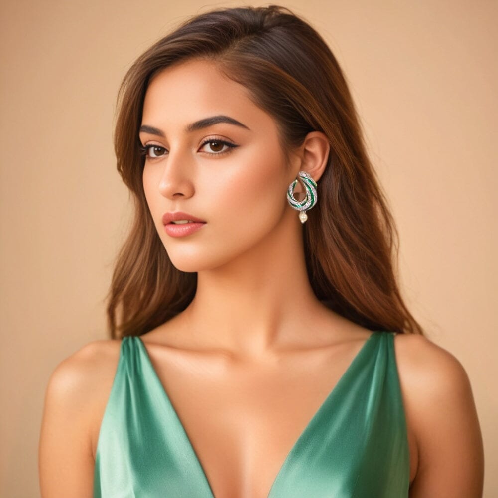 Luma Enamel Studs - Edgy Collection