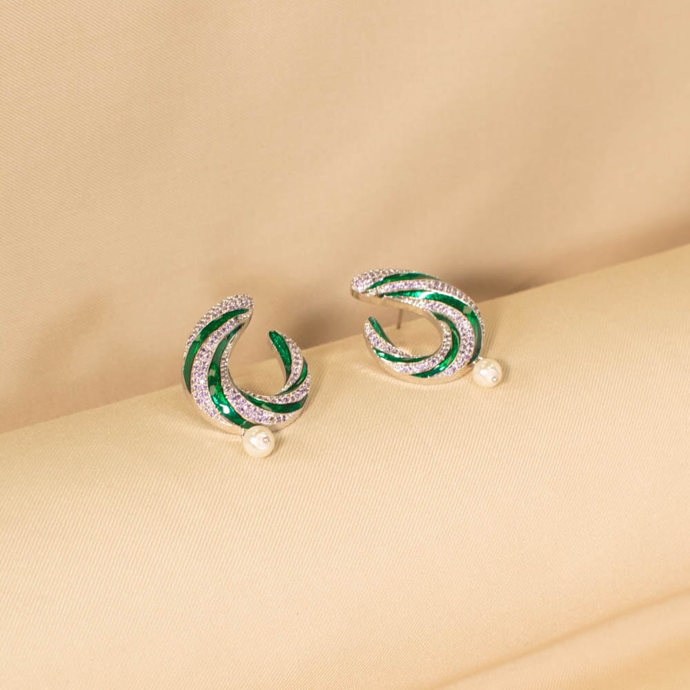 Luma Enamel Studs - Edgy Collection
