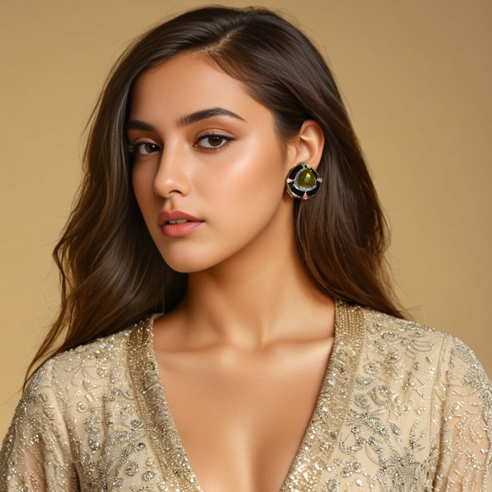 Lush Enamel Studs - Edgy Collection