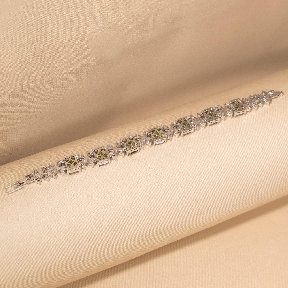 Lyanna Bracelet-Green-Glitterati Collection