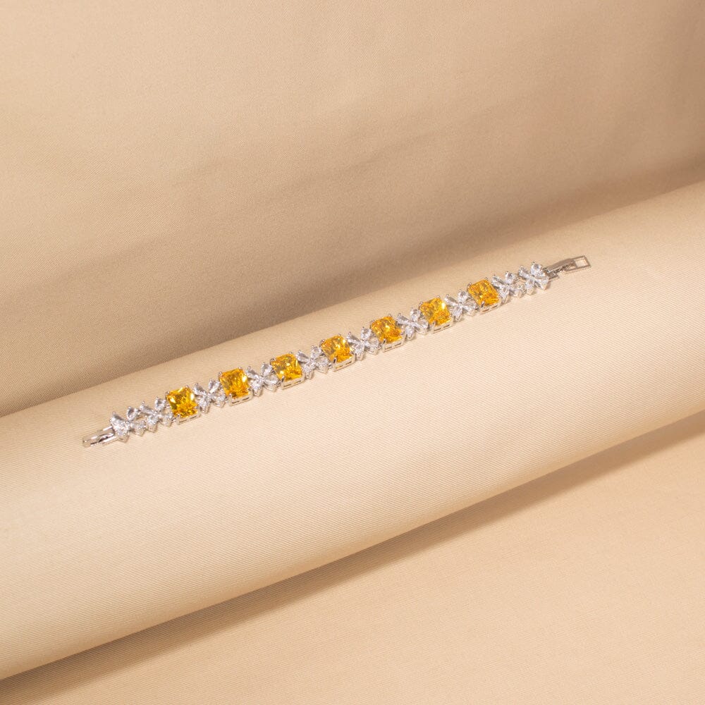 Lyanna Bracelet-Yellow-Glitterati Collection