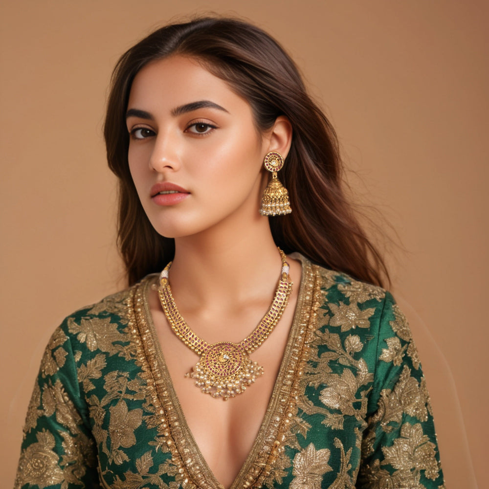 Madhurima Necklace Set - Pratha Collection