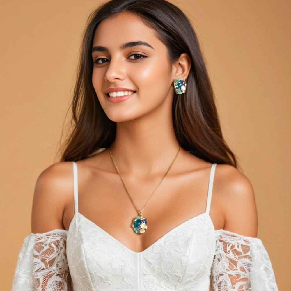 Marine Glow Pendant Set - Edgy Collection