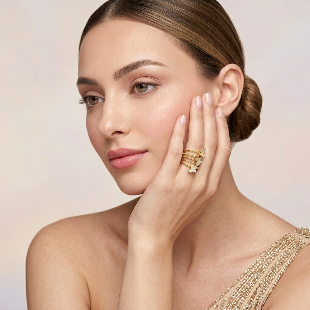 Mariposa Spiral Ring