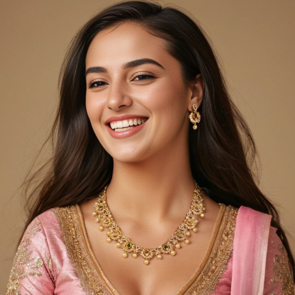 Meerah Necklace Set - Pratha Collection