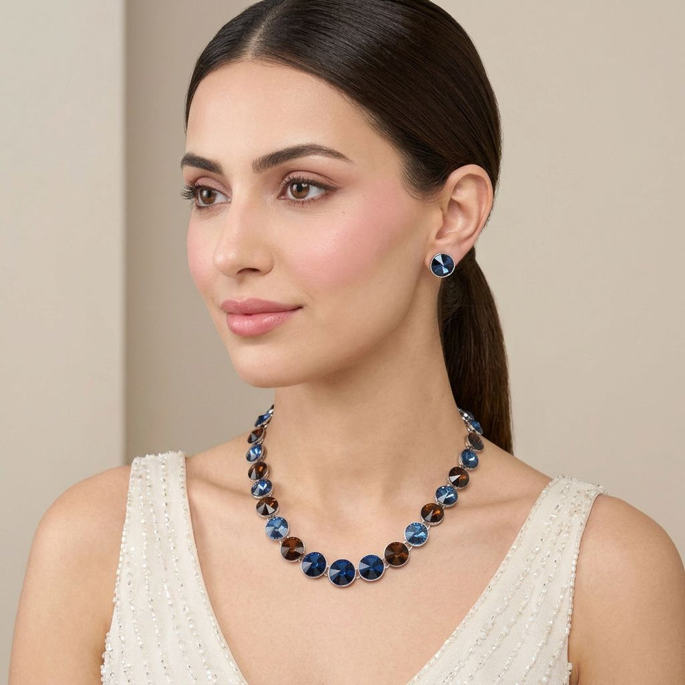 Midnight Orbit Necklace Set