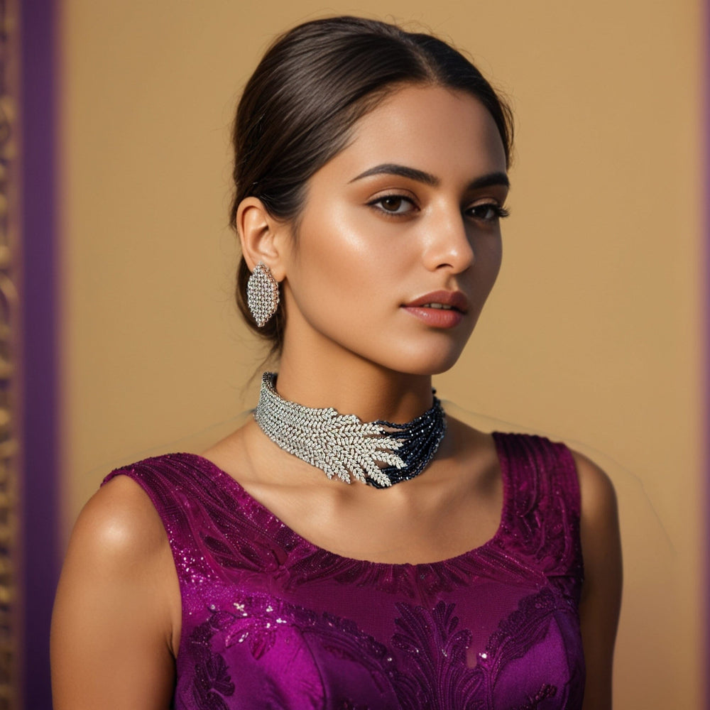 Midnight Statement Choker