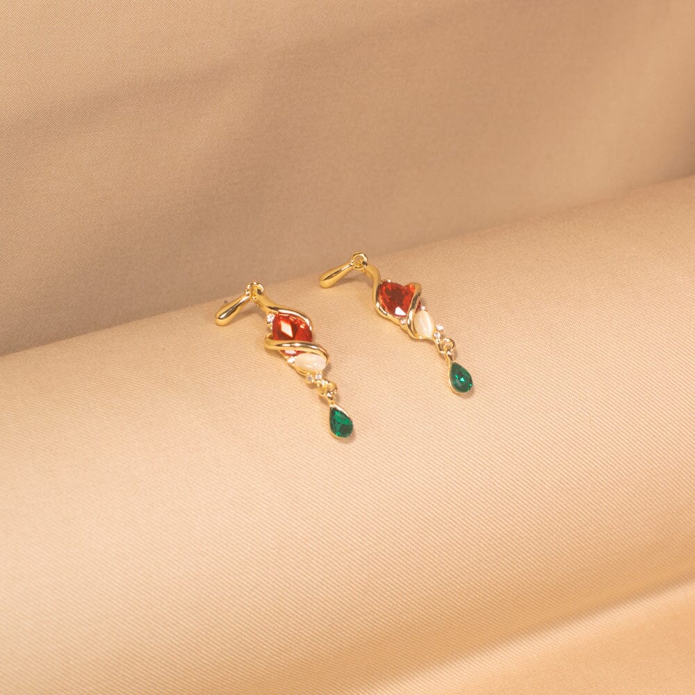 Mirabel Pendant Set -Red- Edgy Collection