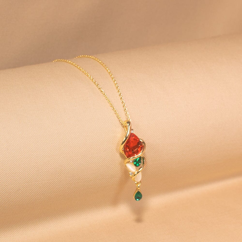 Mirabel Pendant Set -Red- Edgy Collection
