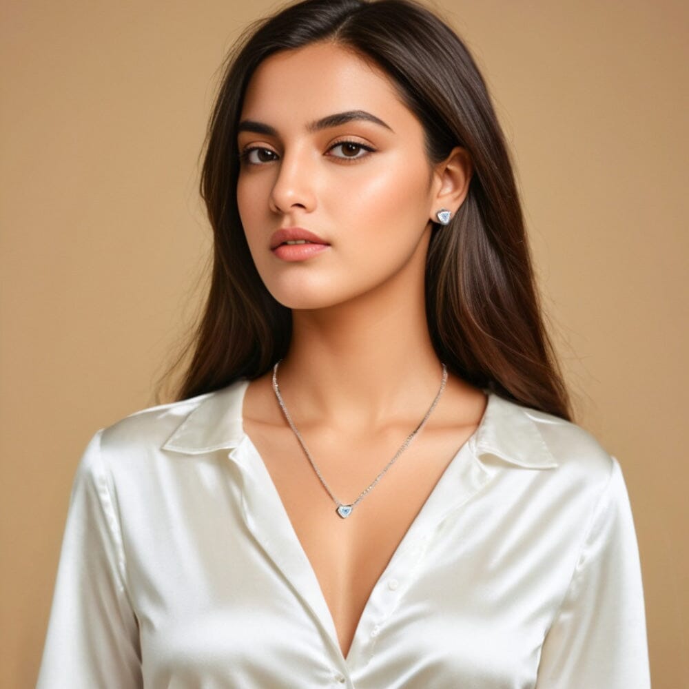 Myla Evil Eye Pendant Set -Minima Collection