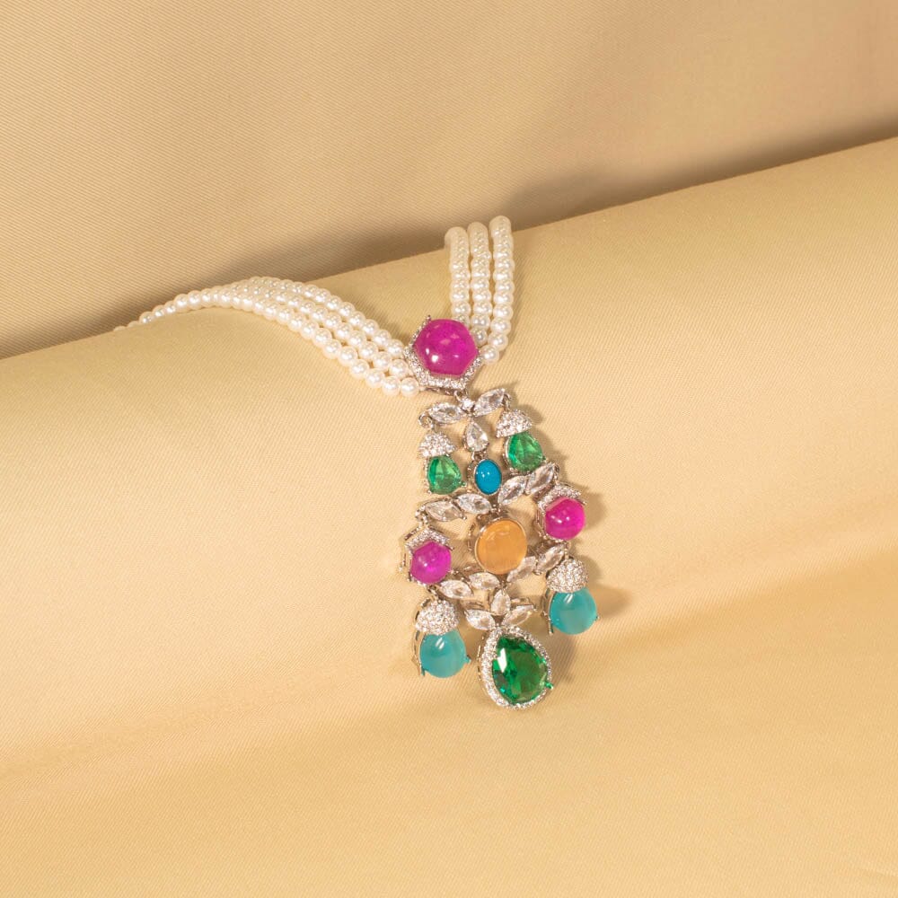 Mystara Luxury Necklace Set - Pratha Collection