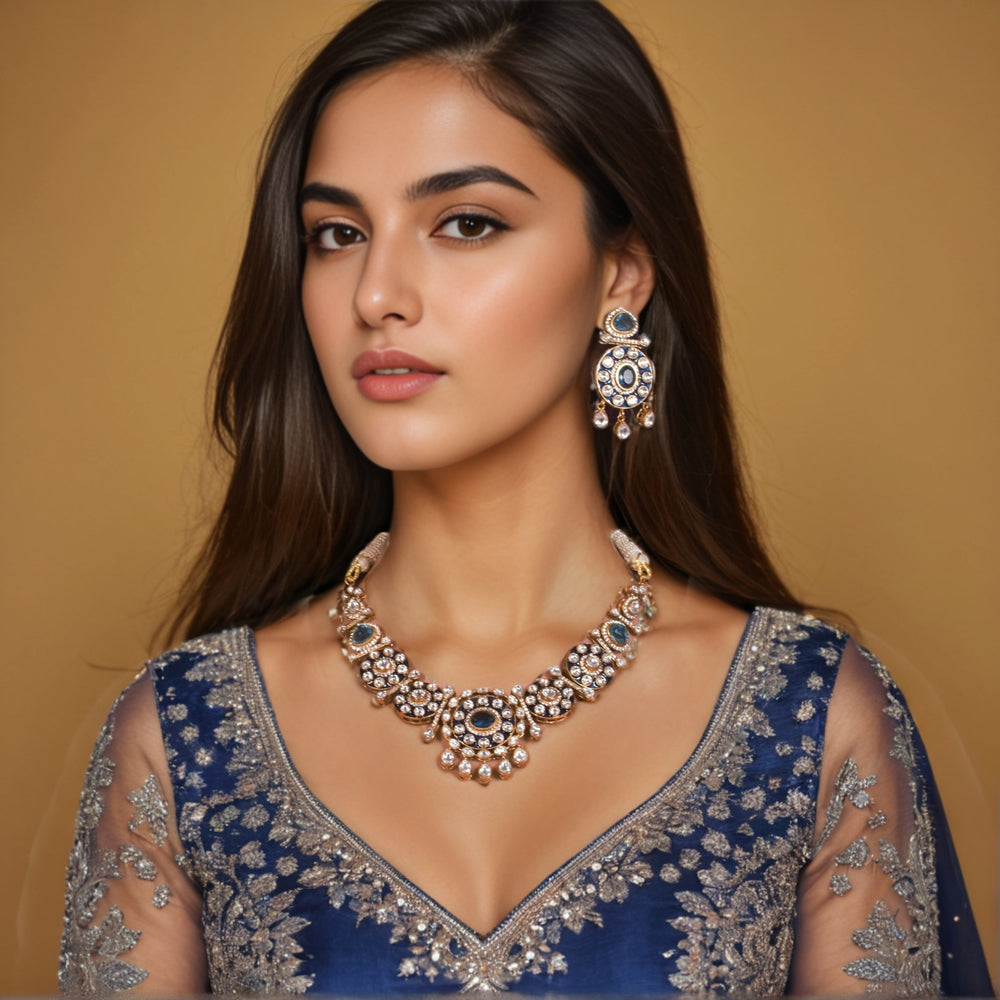 Neerila Necklace Set - Pratha Collection