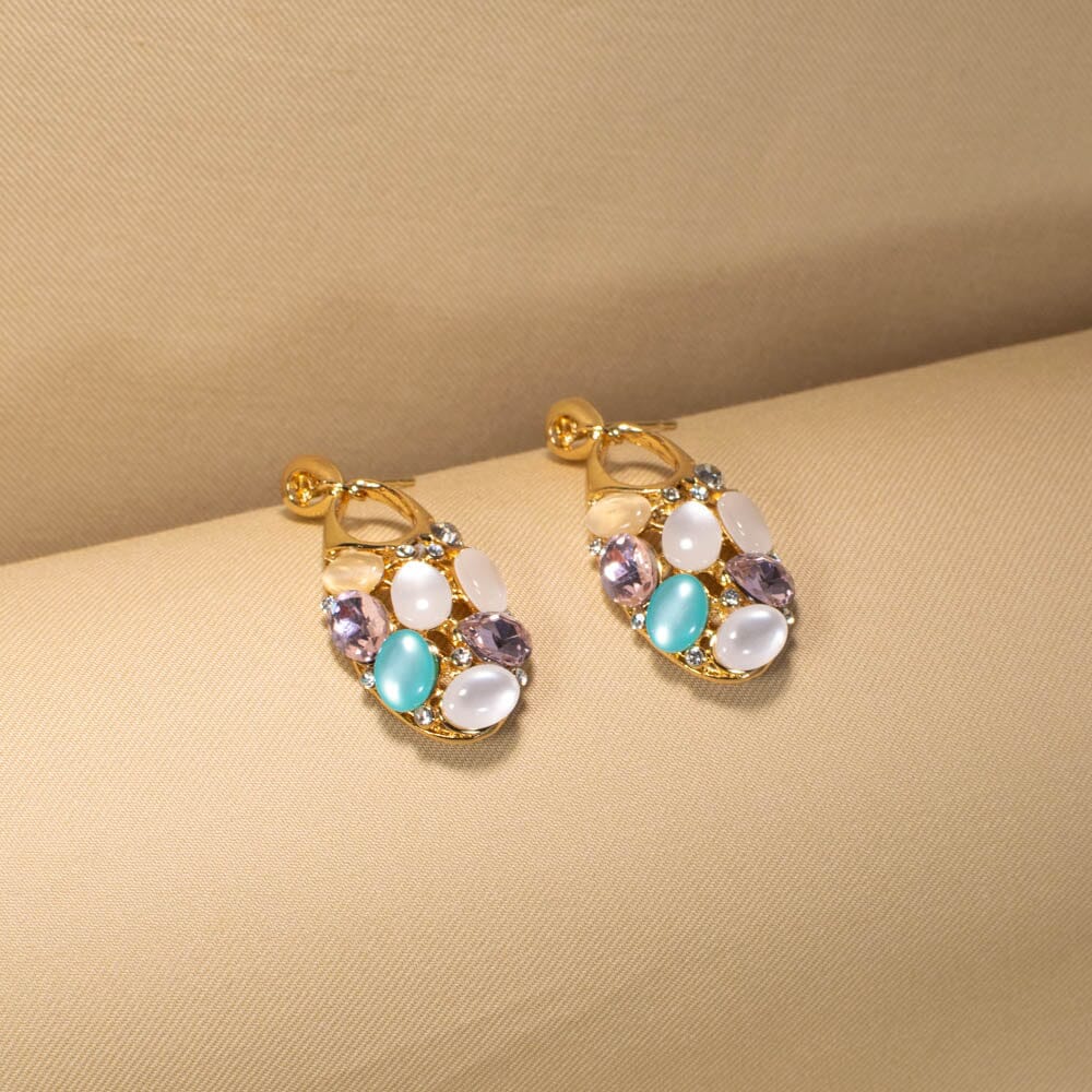 Nilofer Blue Danglers