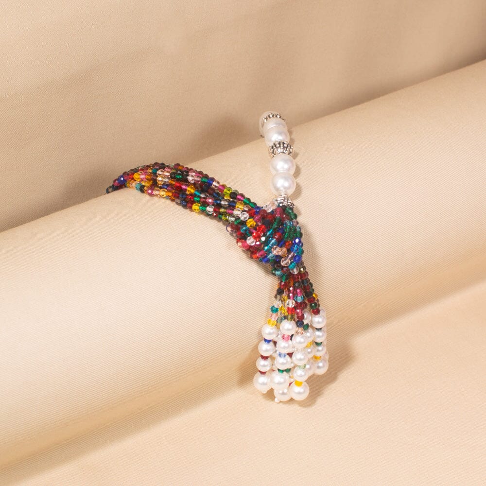 Ormira Necklace Set-Multi-Pratha Collection