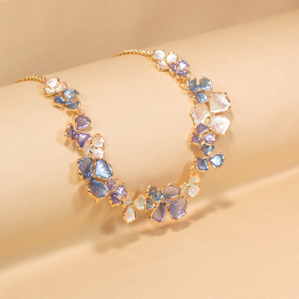 Pastel Reverie Necklace Set - Blue - Nature Collection