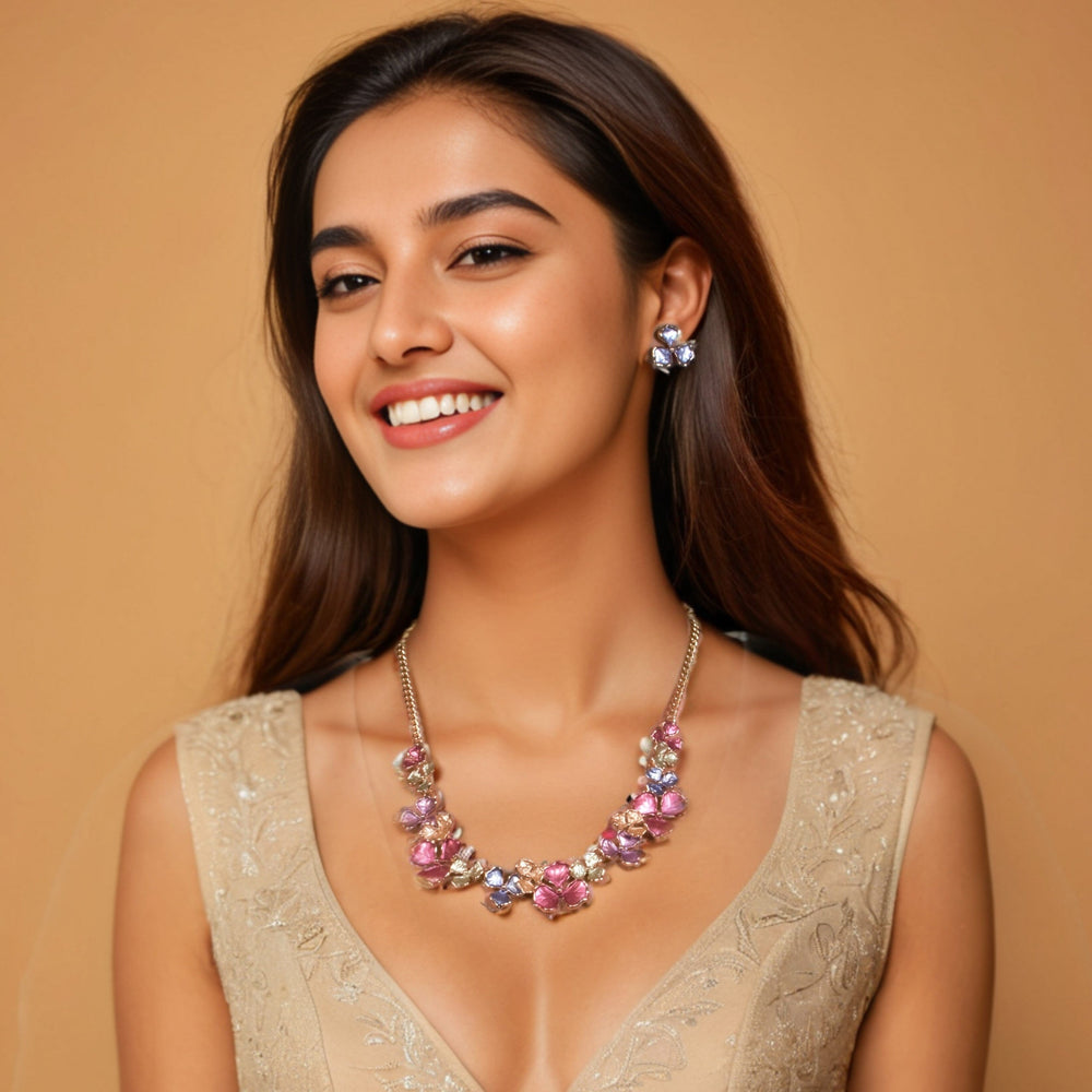 Pastel Reverie Necklace Set - Multi - Nature Collection