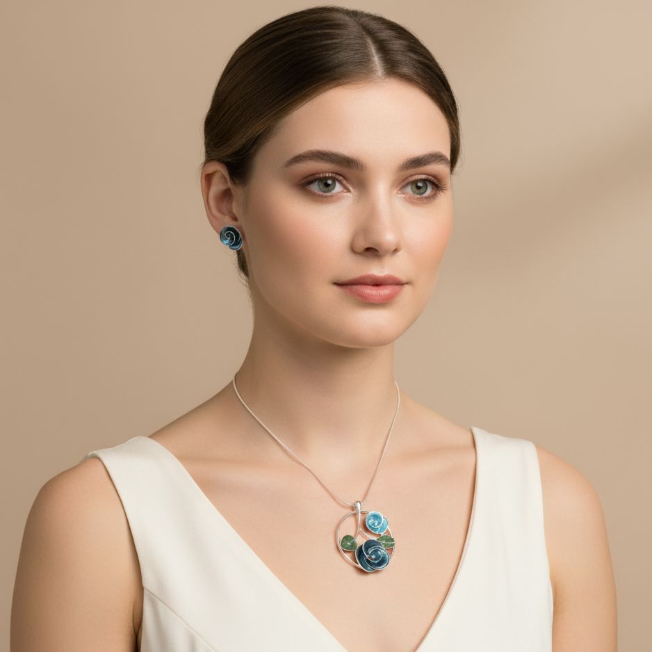 Pastel Serenity Pendant Set - Nature Collection