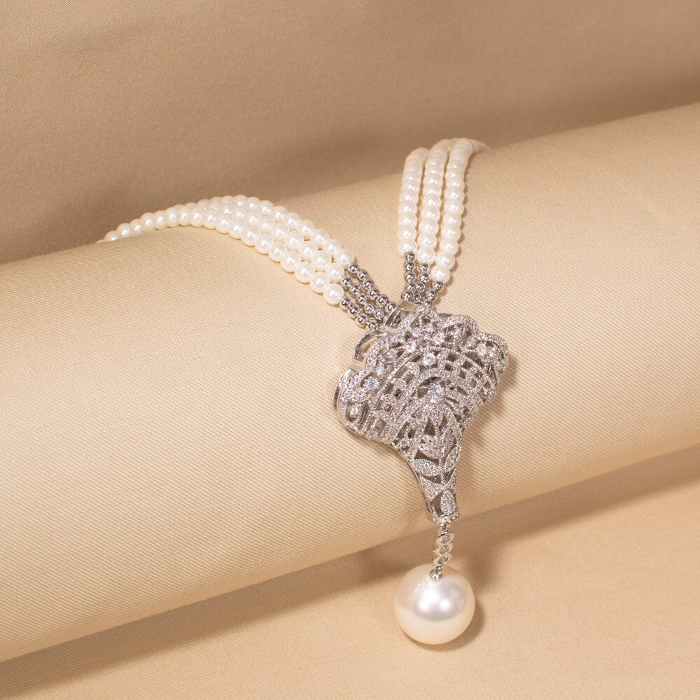 Pearl Monarch Necklace Set