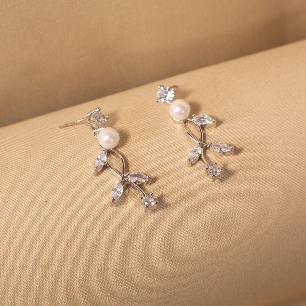 Pearl Tendrils Necklace Set