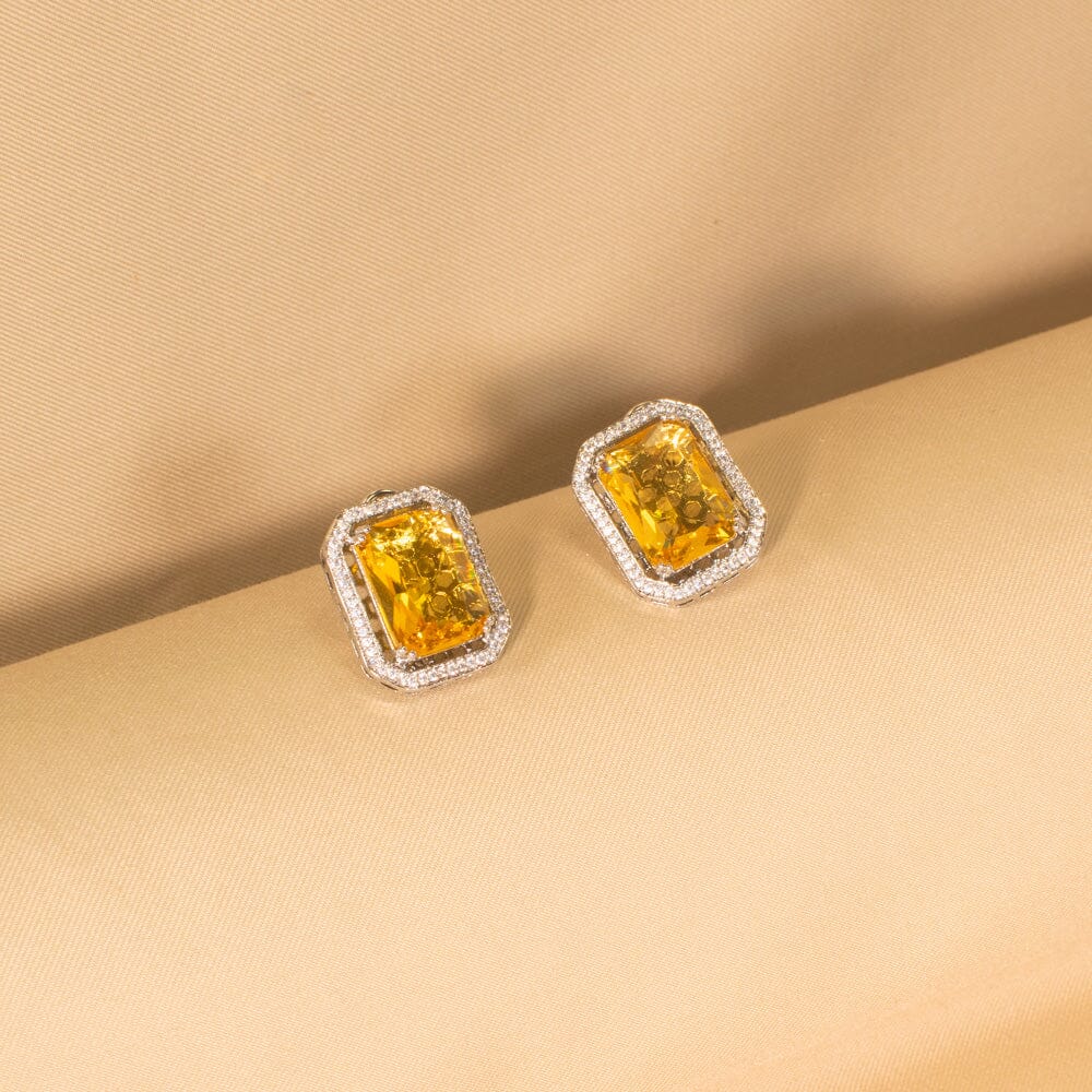 Pearlux Statement Choker Set - Yellow