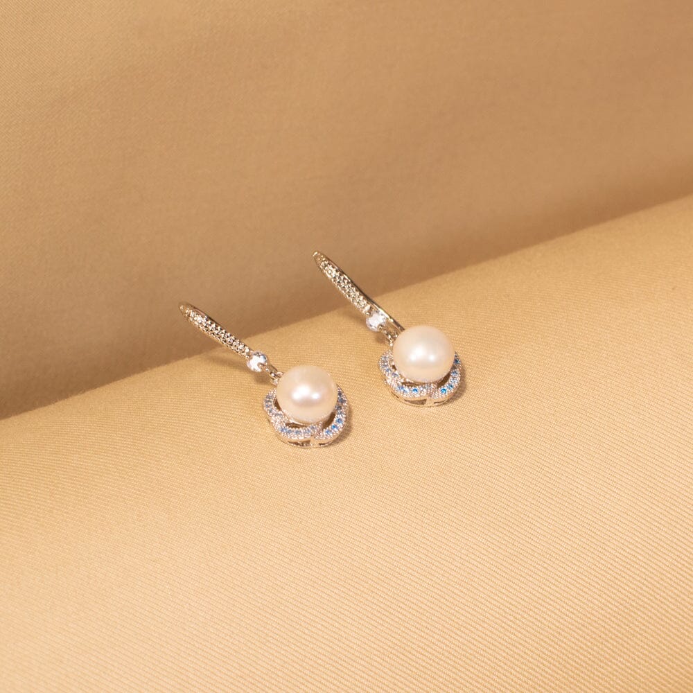 Pearly Garden Earrings - Freshwater Pearl Collection