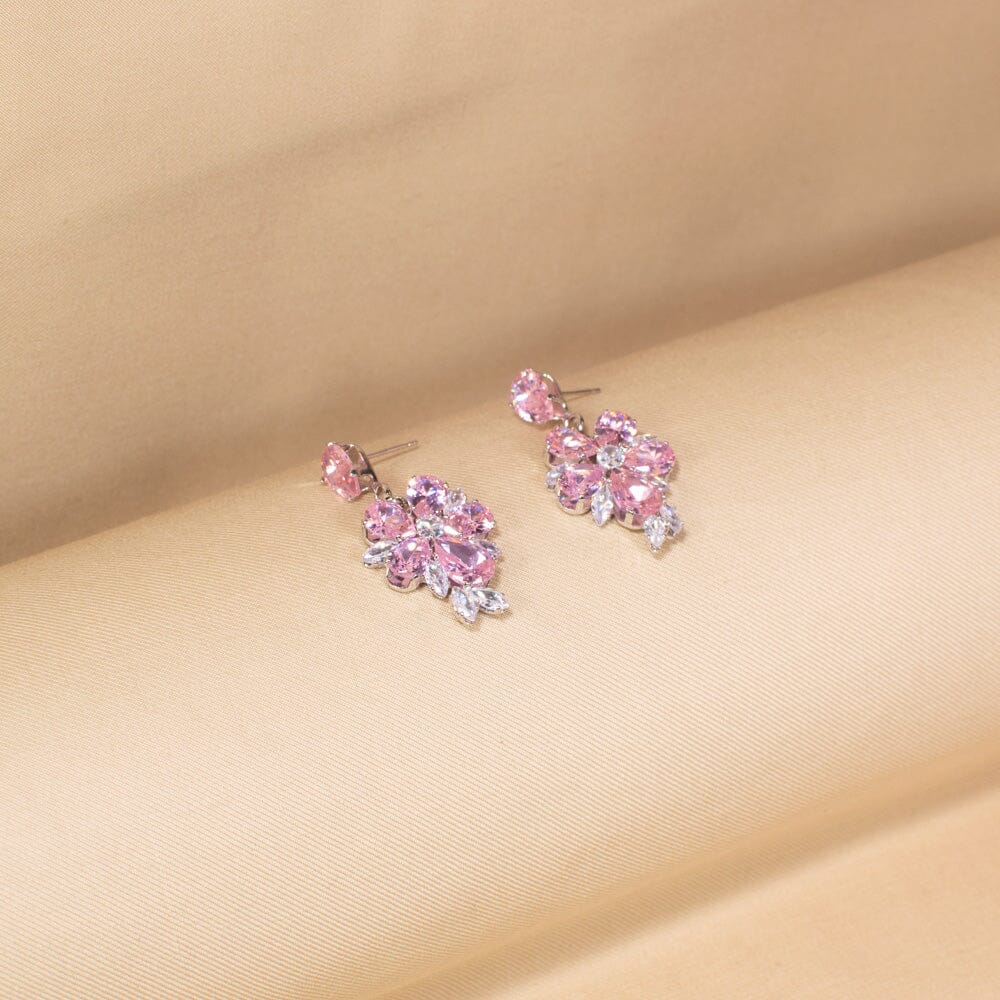 Pink Elegance Necklace Set-Glitterati Collection