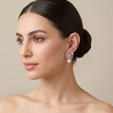 Pink Orchid Pearl Drops