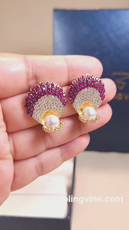 Shell Luxury Studs