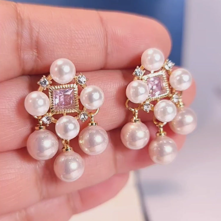 Pinkalicious Pearl Studs