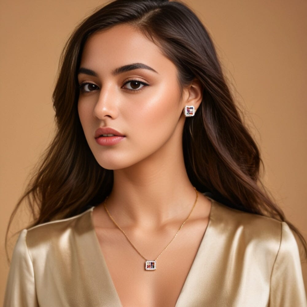 Rainbow Pendant Set - Minima Collection