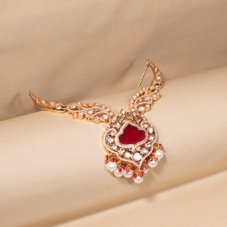Raktima Necklace Set- Pratha Collection