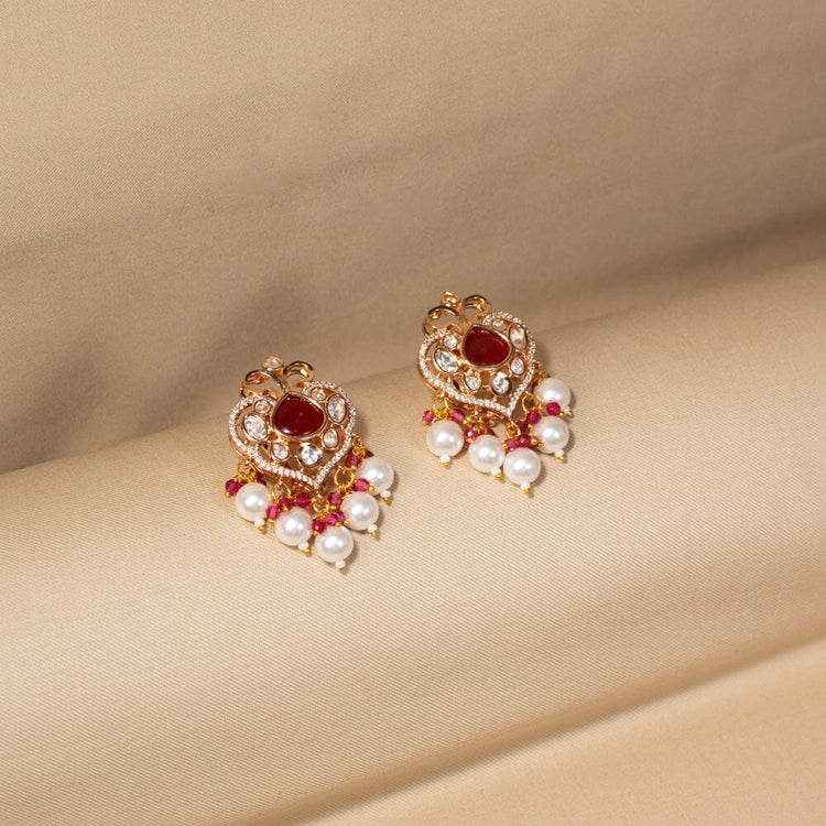 Raktima Necklace Set- Pratha Collection