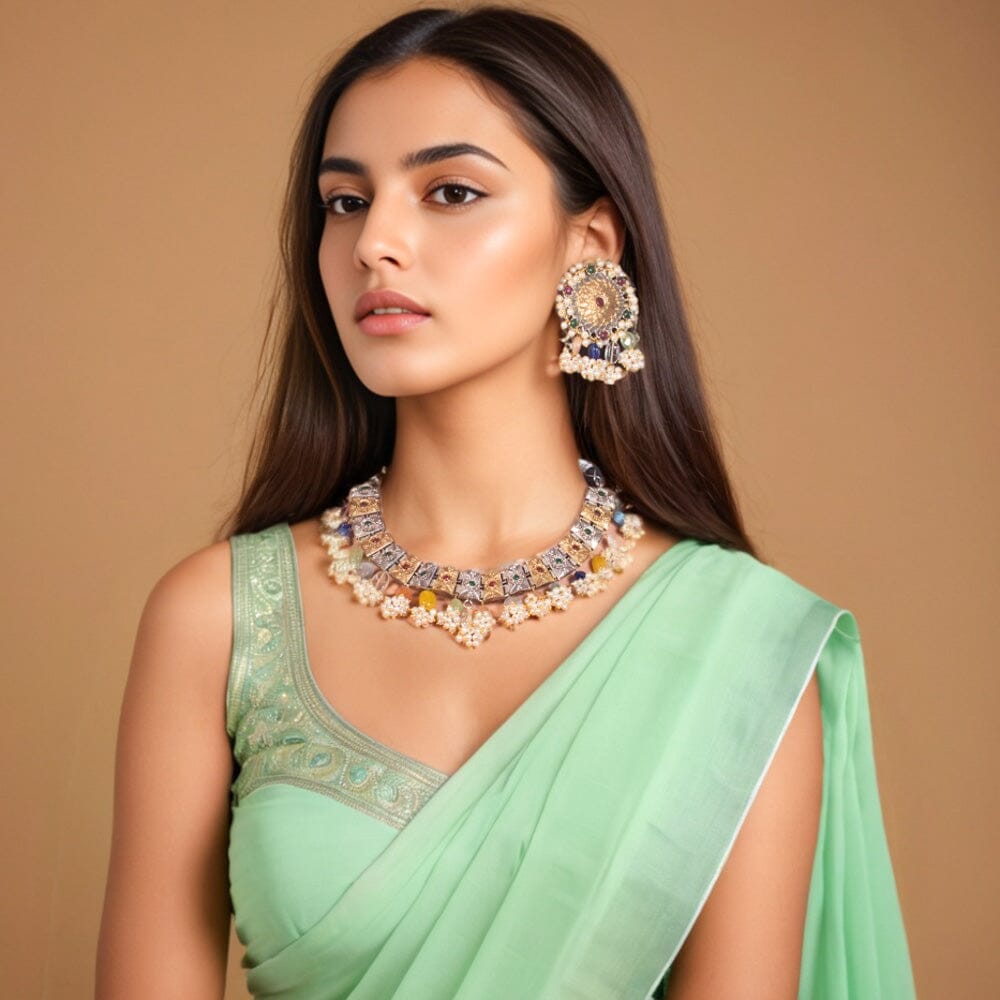 Rani Necklace Set - Pratha Collection