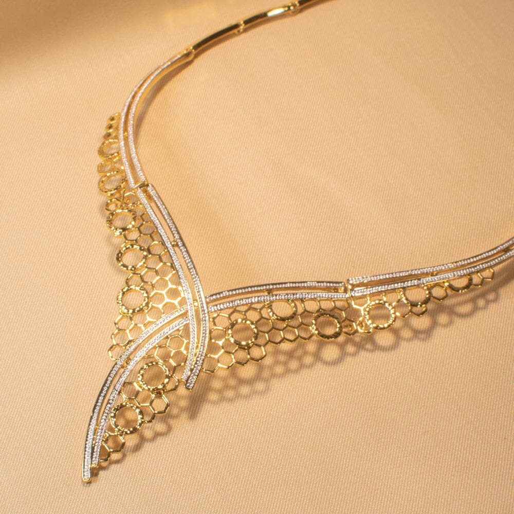 Ray-of-Sun Necklace Set