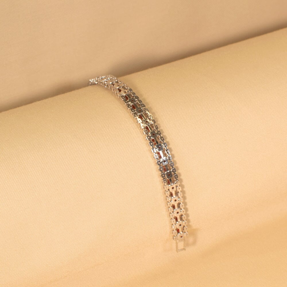 Red Royale Bracelet - Glitterati Collection