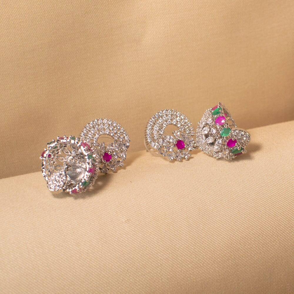 Roshi Crystal Jhumkis